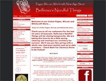 Tablet Screenshot of bellirosa.com